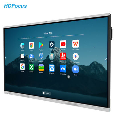 Panel táctil interactivo tablero elegante de 98 pulgadas para la enseñanza