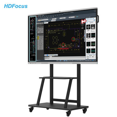 Tablero interactivo inteligente de aulas interactivas 4K de 98 pulgadas